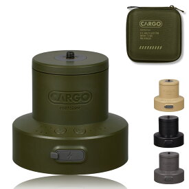 CARGO CONTAINER カーゴコンテナ MULTI SPIN PRO ファン 首振り アウトドア スマホ操作対応 専用ケース付