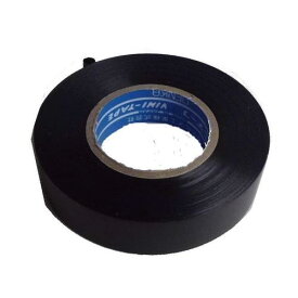 【デンカ】脱鉛ビニル粘着テープハーネステープ（黒）＃234W【10個入】（ツヤ消しテープ）ビニールテープ