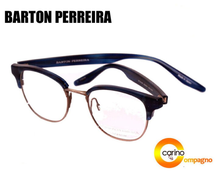 美品 BARTON PERREIRA バートンペレイラ メガネフレーム GETTY 度入り  