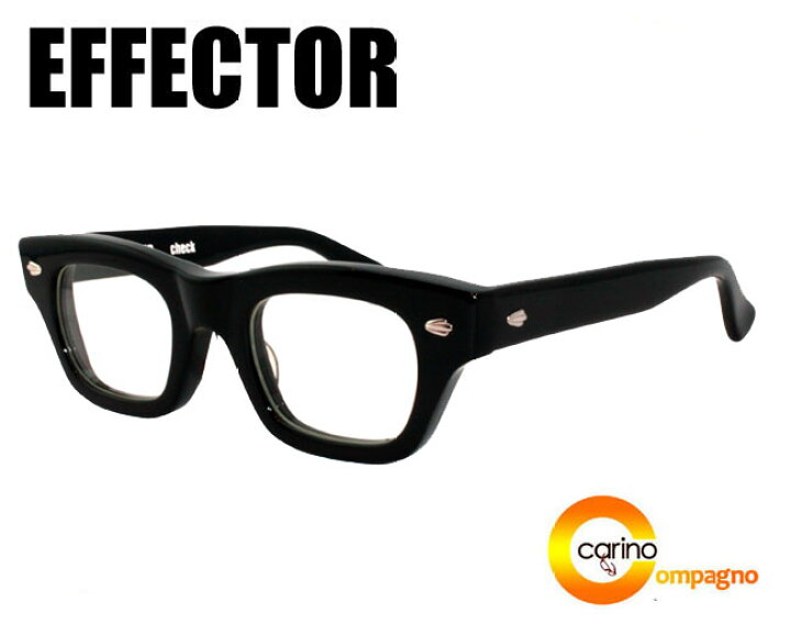楽天市場】EFFECTOR check【送料無料】エフェクター 眼鏡 メガネ 