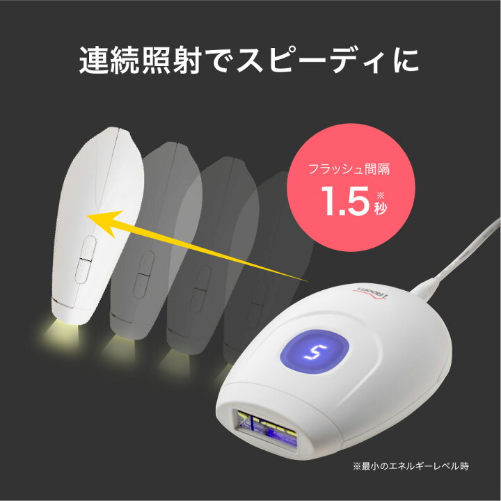 楽天市場】【1年保証】ipl 脱毛器 光 送料無料 光美容器 脱毛機 セット 