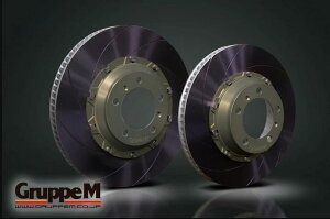 �yGruppeM /�O���[�v�E�G���z Front ROTOR (PAD Less) L/R set [�t�����g���[�^�[ ��䕪] [PORSCHE | 996 | GT3 | 3.6L | PCCB ������ | (99-06)] BR-1001-FR
