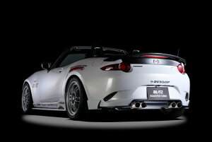 �󒍐��Y�A�\��̔���t���I�yBLITZ/�u���b�c�z�G�A���X�s�[�h R�R���Z�v�gAERO SPEED R-concept ���A�X�|�C���[FRP���h�� [ROADSTER ND5RC] 60237