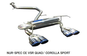 sAԍHAVbvlւ̔ƂȂ܂iEjyBLITZ/ubczEX-SYSTEM [GL][XgVXe/}t[] NUR-SPEC CUSTOM EDITION VSR QUAD `^J[ [J[X