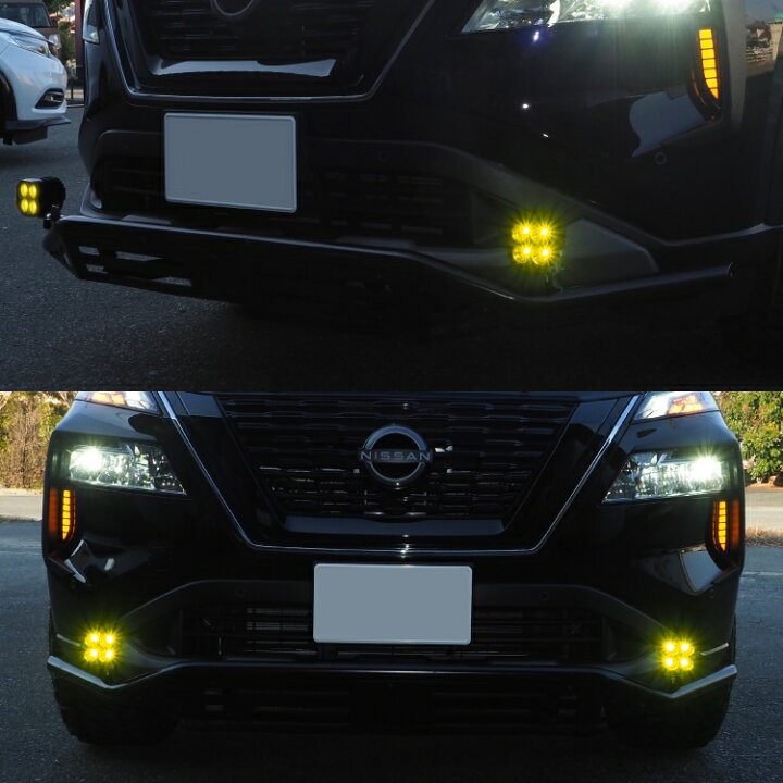 楽天市場】エクストレイル T33 パーツ ロアグリルガード カスタム 