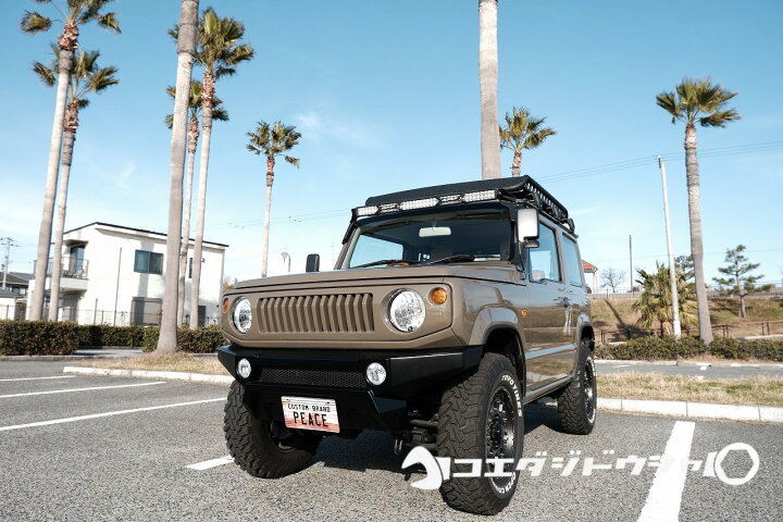 楽天市場】ジムニー ジムニーシエラ フロントグリル 未塗装 PEACE 