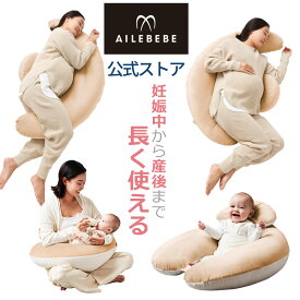 エールべべ ギュット 4WAY クッション マシュマロ パステルブラウン BB802 プレママの眠りをサポートする抱き枕 授乳クッション 妊婦 抱き枕 洗える エールべべ carmate ailebebe (R80)
