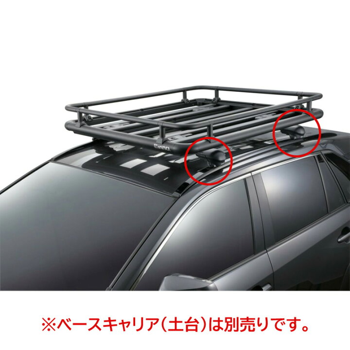 楽天市場】車 ルーフラック セット NA515 ルーフデッキ 120 + IN505 