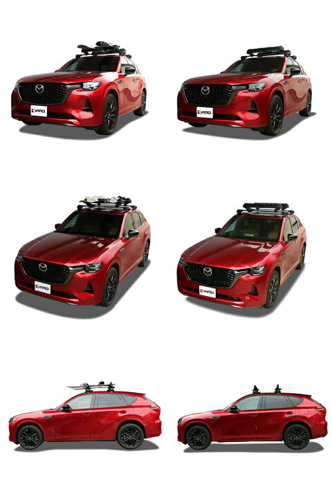 楽天市場】マツダ CX-60 KH系 R4.9〜 ルーフキャリア 車種別キャリア 