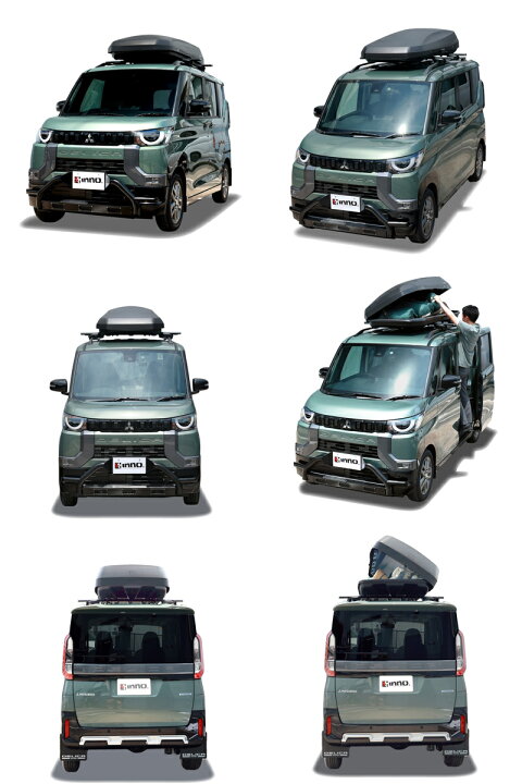 楽天市場】ミツビシ デリカミニ ルーフレール付 R5.5〜R7.10 B34A/B35A 
