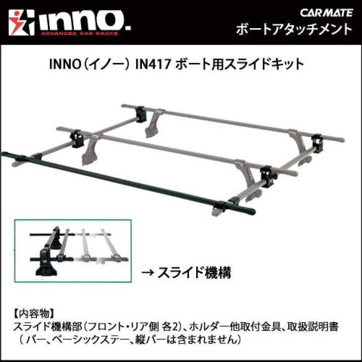 楽天市場】キャリア アタッチメント IN417 ボード用スライドキット 