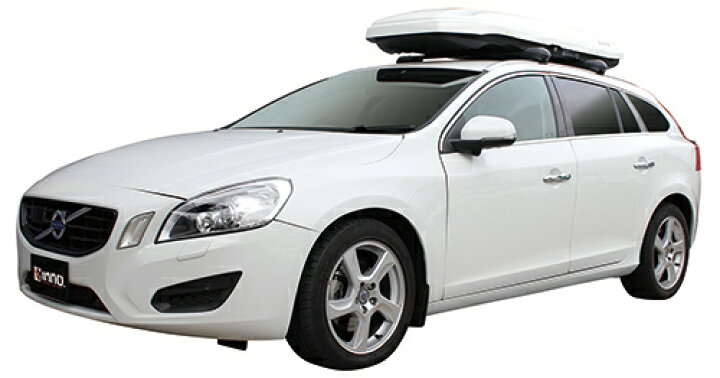 楽天市場】イノー ルーフボックス カーメイト BRQ55WH INNO ROOF BOX  
