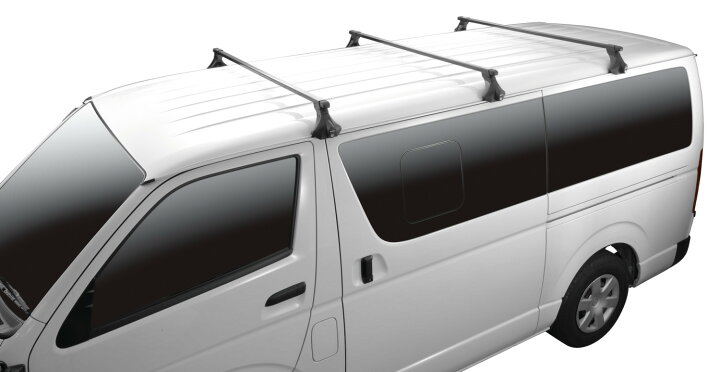 楽天市場】ハイエース 200系 専用キャリアセット 業務用 レジアス  