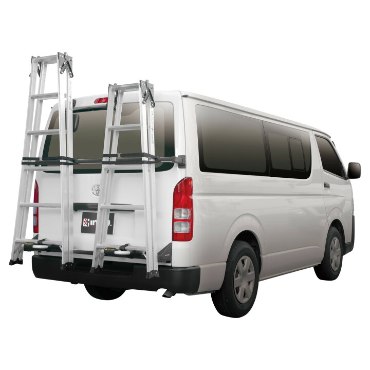 楽天市場】ハイエース 200系 専用 リアキャリア セット 業務用 