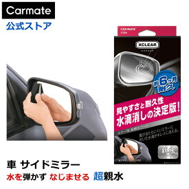 サイドミラー 親水 コーティング 車 C134 エクスクリア ミラー用 超親水コート 親水被膜 carmate カーメイト (R80)
