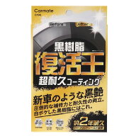 黒樹脂復活剤 約2年耐久 復活王 黒樹脂用 C198 カーメイト｜ 白ボケ防止 約2年耐久 未塗装樹脂 バンパー …