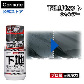 洗車 シャンプー C220 下地リセットシャンプー 水アカ 古いコーティング 強力除去 全塗装色対応 アルカリ性クリーナー キレート剤 超微粒子パウダー 簡単作業 プロ級の洗浄力 カーメイト carmate (R80)