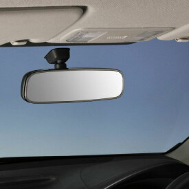 ルームミラー 車 曲面鏡 DZ449 フィットミラー クローム 純正ミラー Murakami 7225専用 1400R 1.9倍の広角視界【アウトレット】carmate (R80)