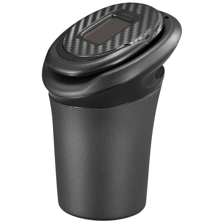 楽天市場 灰皿 車 フタ付 Dz525 ソーラーアッシュトレイ X カーボン調 Black Edition 車内 タバコ カーメイト Carmate カーメイト 公式オンラインストア