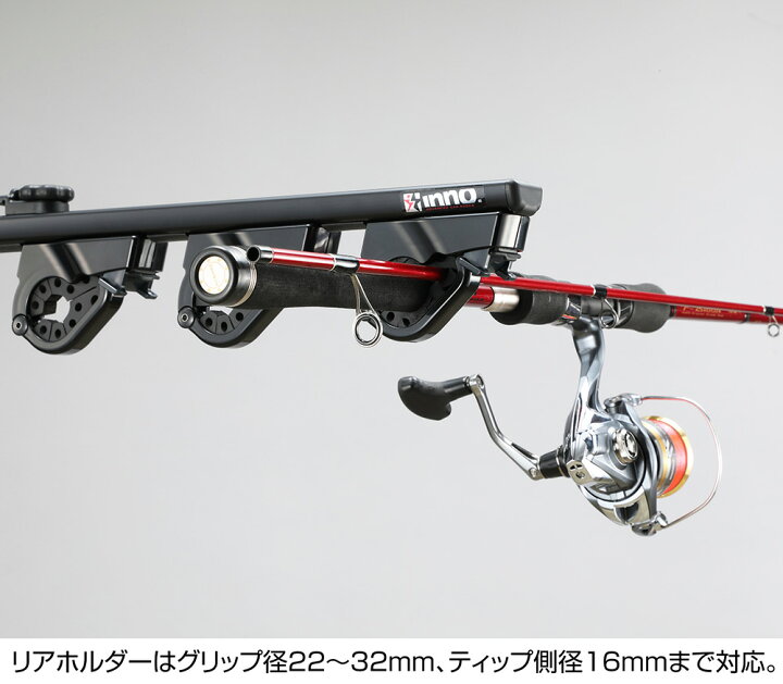 楽天市場】車 ロッドホルダー INNO IF27BK ロッドホルダーデュアル8 