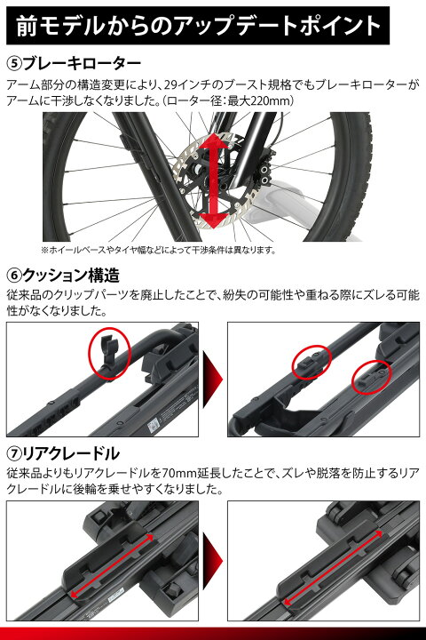 楽天市場】INNO INA396 タイヤホールド 3 最新モデル 車 自転車 積載 