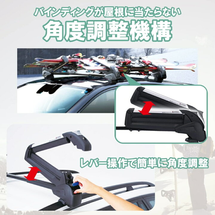 楽天市場】イノー キャリア 冬 inno カーメイト RH728 デュアル  