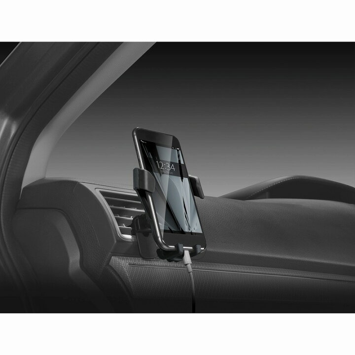 楽天市場 カーメイト Sa24 スマホホルダー ウィングキャッチ エアコン取り付け スマホスタンド 車 ブラック Carmate カーメイト 公式オンラインストア