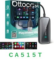 OTTOCAST　CA515T　Play2Video Ultra　ワイヤレスアダプター Apple CarPlay/Android auto対応 ＊リモコン…