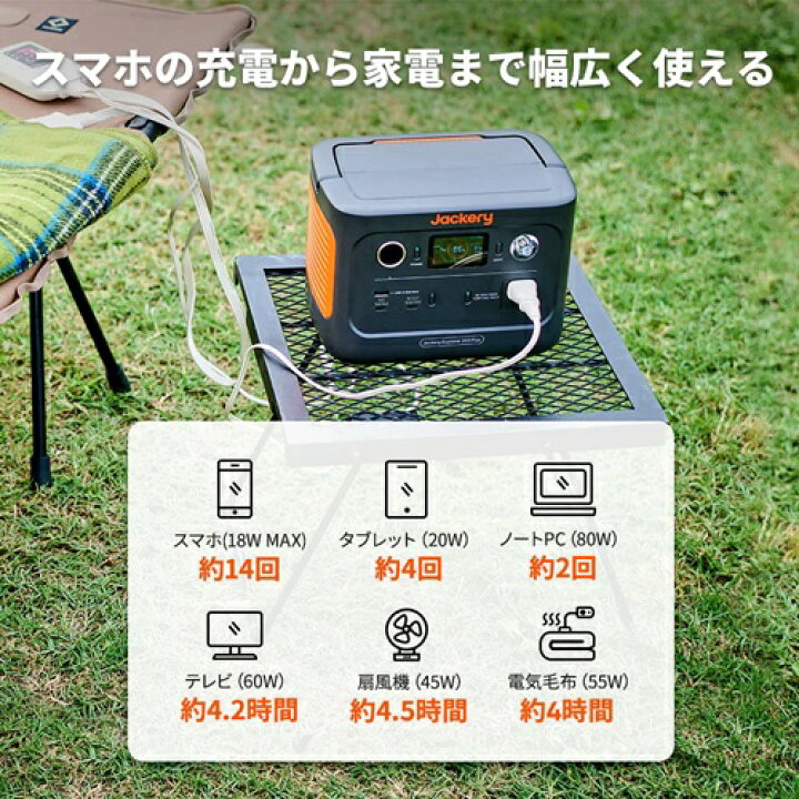 楽天市場】Jackery ポータブル電源 300 Plus JE-300B 定格出力300W 