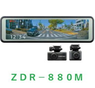 コムテック　COMTEC　ZDR-880M　 GPS搭載　ミラー型ドライブレコーダー　前後2カメラ　コンパクトサイズ