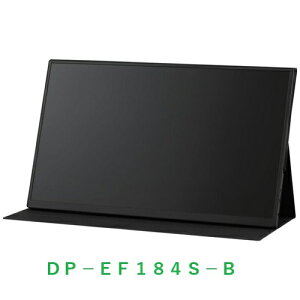 �A�C���X�I�[���}�@LUCA�@�|�[�^�u�����j�^�[�@DP-EF184S-B�@18.5�C���`�@�@�u���b�N�@�X�^���h�J�o�[�t