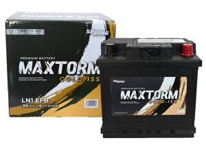 MAXTORM LN1-EFB �A�C�h�����O�X�g�b�v�ԑΉ� GOLD-ISS �o�b�e���[