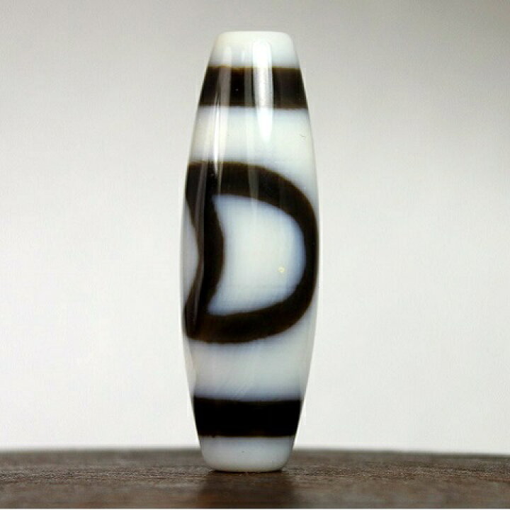 楽天市場】天珠 日月天珠 白 38×12mm ☆ 恋愛成就 金運 