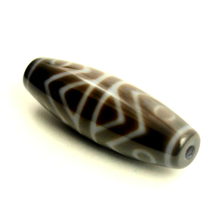 楽天市場】天珠 金剛虎牙六眼天珠 38×12mm ☆ 商売繁盛 