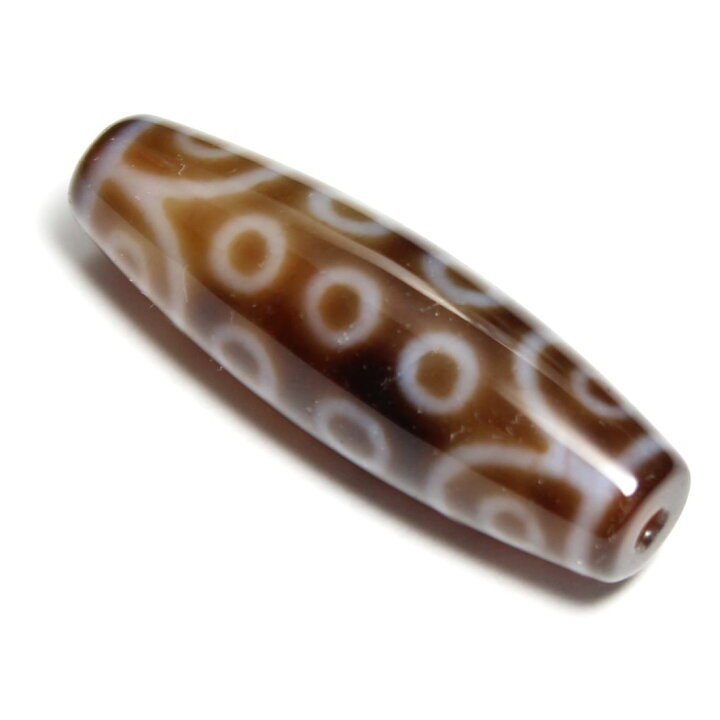 楽天市場】天珠 二十一眼天珠 黒 38×12mm ☆ 全体運 願望成就 