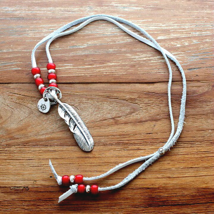 silver925 頭金イーグル 先金フェザー ホワイトハーツ ネックレス  