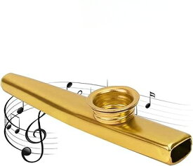 サブマリンカズー 金属製カズー 軽量 良い音 カズー楽器 カズーに膜 練習 教室 初心者 演奏