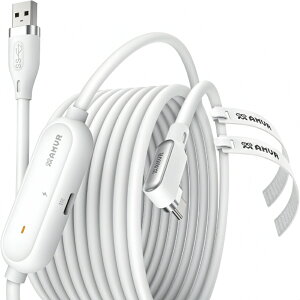 P[u 5m }[dCompatible with Quest3S/Quest3/Quest 2/Pico 4/Pico 4 Ultra L^NP[u, USB 3.0  Type C R[hQ[PC/Steam VR p5Gbpsf[^]ANZT[