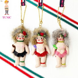 TUNIC チュニックTUNIC DOLL　ミニピンク・アカ・クロ11583