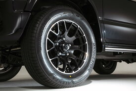 DAMD ダムド (little G/リトルG)【16×6J -5 】ジムニーシエラ JB74 JIMNY SIERRA JB74　ホイール4本セット※ブラック