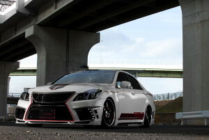 K-BREAK ケイブレイク TOYOTA トヨタ ハイパーゼロカスタム GRS200系・クラウンアスリート前期 エアロ3点セット(フロントバンパー・サイドステップ・リアバンパー)