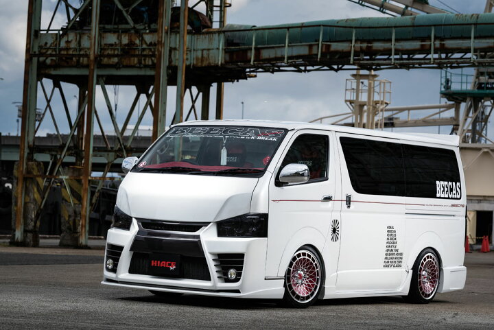 楽天市場】BEECAS ビーキャス TOYOTA トヨタ F200L 200系ハイエース 4 