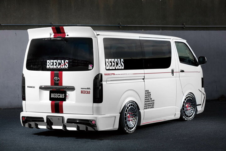 楽天市場】BEECAS ビーキャス TOYOTA トヨタ F200GT 200系ハイエース 4 