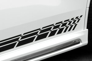 SILKBLAZE シルクブレイズ(GLANZEN/グレンツェン) ALPHARD アルファード 30 後期 AGH/GGH/AYH30・35W S/SC/SR/Exective LoungeS サイドデカール