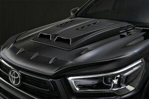 WALD ヴァルド(SPORTS LINE BLACK BISON EDITION スポーツライン ブラック バイソン エディション) ハイラックス GUN125 ボンネットスクープカバー