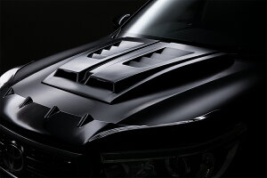 WALD ヴァルド (SPORTS LINE BLACK BISON EDITION スポーツライン ブラック バイソン エディション) ハイラックス GUN125 ボンネットセット(バグガード、ボンネットスクープカバー)