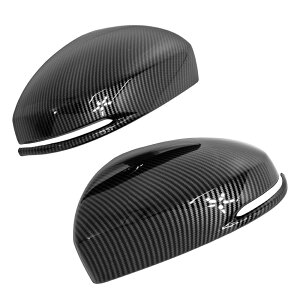 ホンダ シャトル ( ハイブリッド 含 ) GK8 GK9 GP7 GP8 イミテーション カーボン ドア ミラー カバー