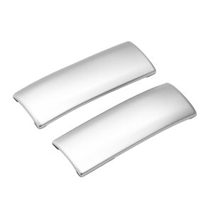 トヨタ シエンタ 170 175 系 サテン シルバー インナー スライドドア ドア ハンドル カバー (2枚セット)