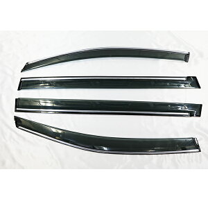 トヨタ エスティマ 50 系 55 系 / エスティマ ハイブリッド 20 系 ドアバイザー サイドバイザー / 取付金具 ・ メッキモール 付