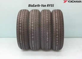 〇〇ヨコハマ ブルーアースバン RY55　155/80R12 83/81N 4本セット